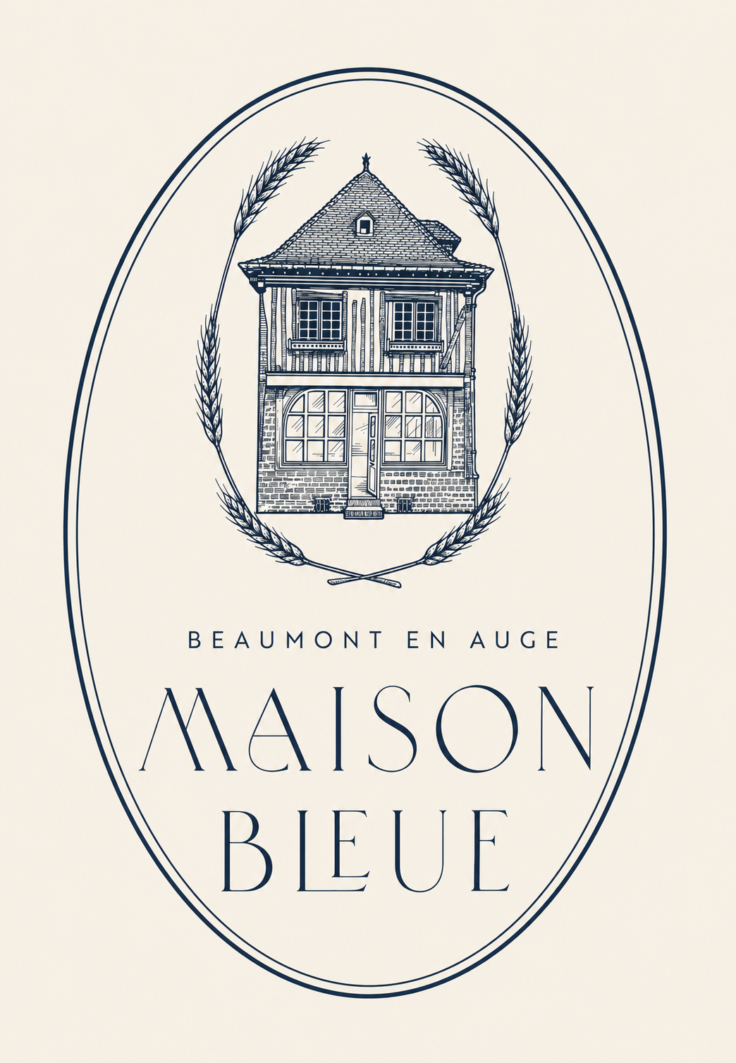 Logo de La Maison Bleue